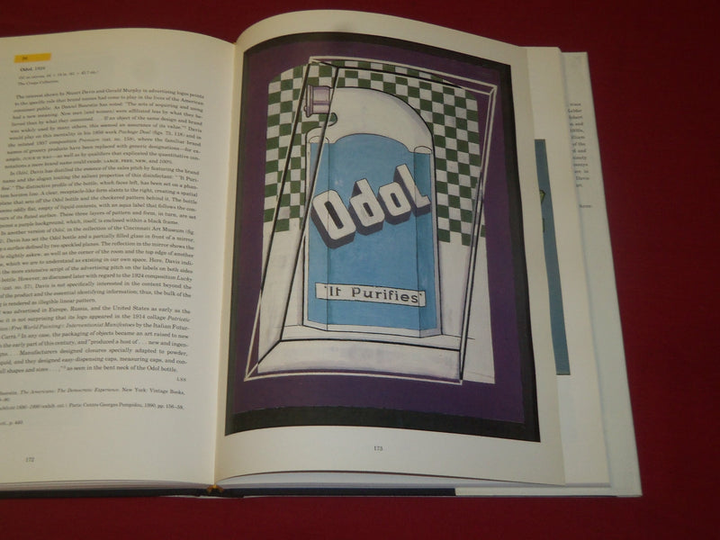 1991 STUART DAVIS AMERICAN PAINTER HARDCOVER BOOK - NICE PRINTS - KD 5435