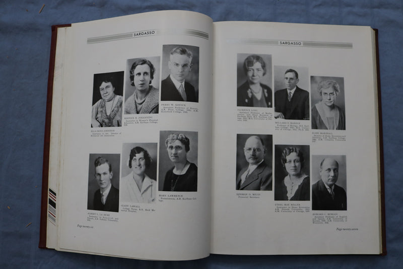 1932 THE SARGASSO EARLHAM COLLEGE YEARBOOK - RICHMOND, INDIANA - YB 3426