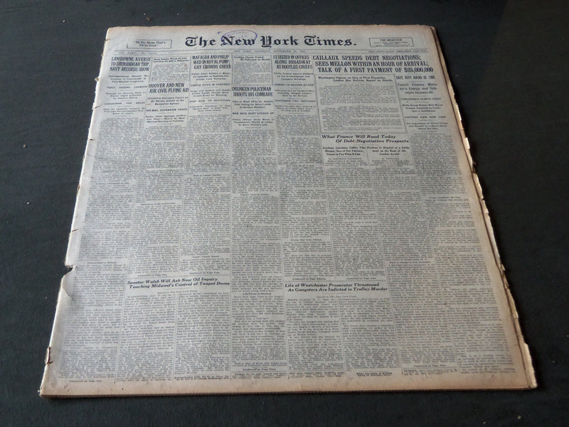 1925 SEPTEMBER 24 NEW YORK TIMES - 13 SEIZED AS BOOTLEG CHIEFS - NT 7206