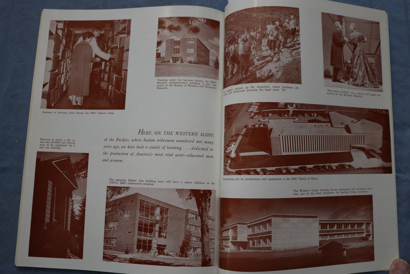 1960-1961 MONTANA STATE UNIVERSITY CATALOG - MISSOULA, MONTANA - K 328