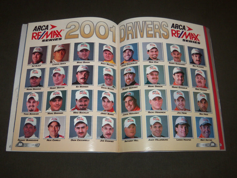2001 & 2004 POCONO 500 RACING PROGRAMS LOT OF 2 - GREAT PHOTOS - O 1108