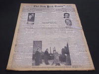 1952 NOV 25 NEW YORK TIMES - EISENHOWER NAMES ADAMS HISS LOSES PLEA - NT 4595