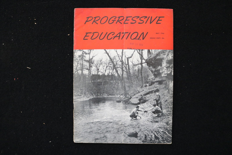 1944-1946 PROGRESSIVE EDUCATION MAGAZINE - LOT OF 11 - O 3800