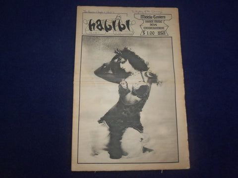 1978 HABIBI NEWSPAPER - VOLUME 4, NUMBER 11- MIDDLE EASTERN DANCE/MUSIC- NP 6867