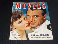 1944 JUNE MOVIES MAGAZINE - GARY COOPER & LARAINE DAY FRONT COVER - E 15222