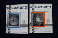 1941 SCIENCE NEWS LETTER - LOT OF 27 - O 3422