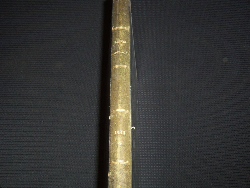 1884 OCTOBER-DECEMBER LA VIE POPULAIRE FRENCH MAGAZINE BOUND VOLUME - KD 7462F