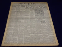 1942 JANUARY 5 NEW YORK TIMES - CORREGIDOR DOWNS 4 OF 21 RAIDERS - NT 1532