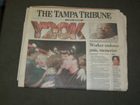 2000 JANUARY 1 THE TAMPA TRIBUNE NEWSPAPER - Y20K - NP 3265