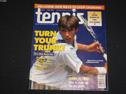 1994 MAY TENNIS MAGAZINE - MICHAEL STICH COVER - E 9733