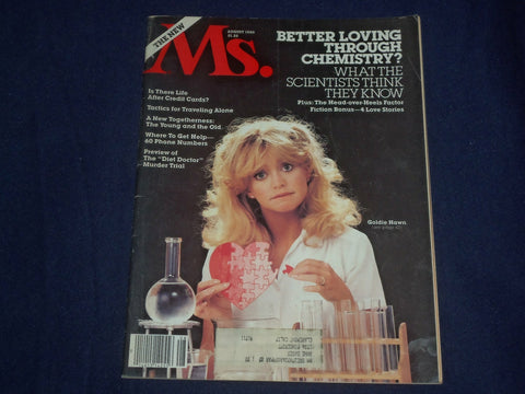1980 AUGUST MS. MAGAZINE - GOLDIE HAWN - ST 6021