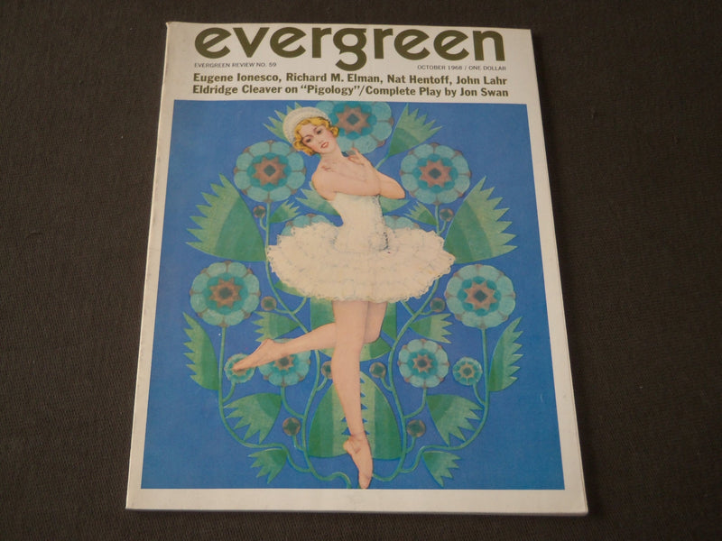 1968 OCTOBER EVERGREEN MAGAZINE NO. 59 - GREAT COVER - CW 953