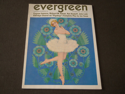 1968 OCTOBER EVERGREEN MAGAZINE NO. 59 - GREAT COVER - CW 953