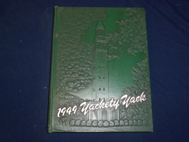 1949 YACKETY YACK UNIVERSITY OF NORTH CAROLINA YEARBOOK-CHAPEL HILL, NC- YB 1867