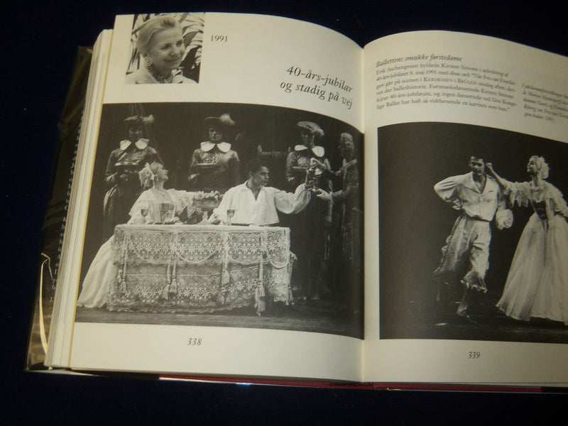 2001 AT DANSE MED SJAELEN BOOK BY MIA OKKELS - DANISH - GREAT PHOTOS - KD 5695