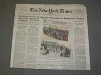 2019 JULY 3 NEW YORK TIMES - SQUALOR PERVSIVE IN DETENTION CENTERS