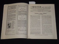 1946 SEPTEMBER THE WRITER MAGAZINE - TOM HANLIN - ALEC RACKOWE - JERARD - K 25
