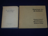 1972-1978 AMERICAN ART & COLLECTION AT AMHERST COLLEGE BOOK LOT OF 2 - KD 2715