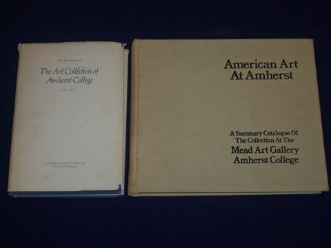 1972-1978 AMERICAN ART & COLLECTION AT AMHERST COLLEGE BOOK LOT OF 2 - KD 2715