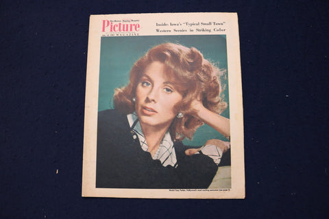 1957 JULY 14 DES MOINES PICTURE MAGAZINE - SUZY PARKER COVER - E 23166
