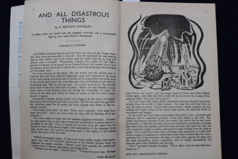 1951 SPRING NEW WORLDS FICTION OF THE FUTURE MAGAZINE - VOL. 3, NO. 9 - K 465