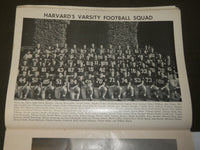1960 NOVEMBER 5 PRINCETON VS. HARVARD FOOTBALL PROGRAM - IVY LEAGUE - J 3595