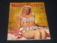 1945 JULY MODERN SCREEN MAGAZINE - JUNE HAVER FRONT COVER - E 14537