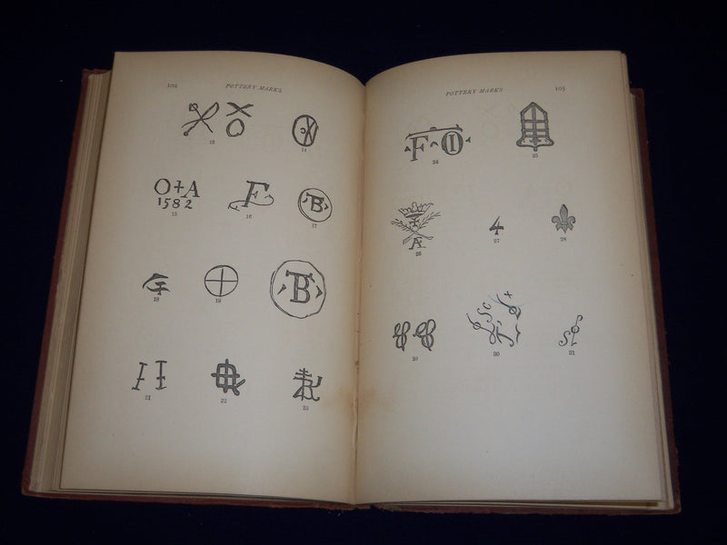 1872 A MANUAL OF POTTERY & PORCELAIN FOR AMERICAN COLLECTORS BOOK - KD 3533