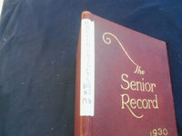1930 SENIOR RECORD HADDON HEIGHTS HIGH SCHOOL YEARBOOK -HADDON HTS, NJ - YB 2735