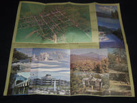 1970'S JACKSON COUNTY OREGON FOLD-OUT ROAD MAP - J 8835