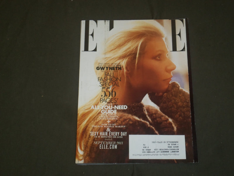 2011 SEPTEMBER ELLE MAGAZINE - GWYNETH PALTROW COVER - B 1876