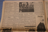 1963 NOV 22 THE NEWS-SENTINEL - ASSASSIN'S BULLET CUTS DOWN PRESIDENT- NP 8547