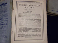 1908 NORTH AMERICAN REVIEW LOT OF 12 COMPLETE YEAR - STORIES/ARTICLES - WR 663