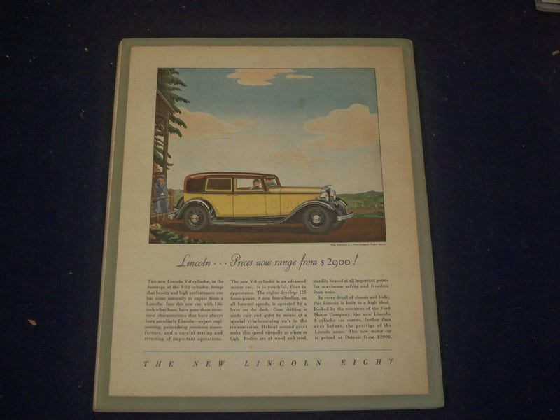 1932 APRIL FORTUNE MAGAZINE - GREAT COVER & ADS - F 27