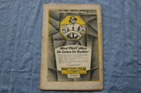 1929 WINTER RADIO DESIGN SOFTCOVER HANDBOOK - SG-105 SCREEN GRID RECEIVER- K 313