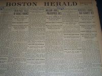 1910 AUGUST 27 THE BOSTON HERALD - WILLIAM JAMES PHILOSOPHER DIES - BH 151
