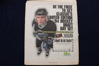 1994 APRIL 15 THE HOCKEY NEWS NEWSPAPER - PATRICK ROY COVER - NP 8707