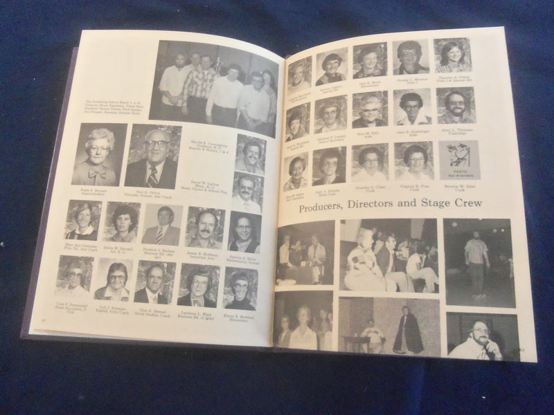 1982 PIRATEER PETERSBURG HIGH SCHOOL YEARBOOK - PETERSBURG, NEBRASKA - YB 2832