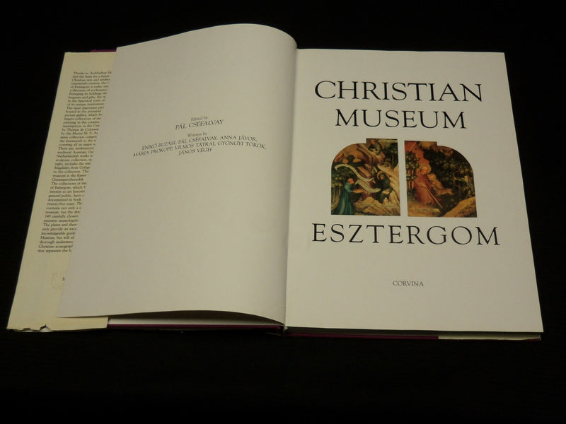 1993 CHRISTIAN MUSEUM ESZTERGOM HARDCOVER BOOK BY PAL CSEFALVAY - R 720P