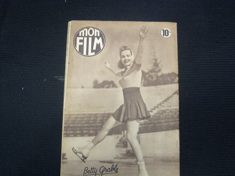 1949 JANUARY 19 MON FILM FRENCH MAGAZINE - POWER & COLEEN GRAY COVER - E 26115
