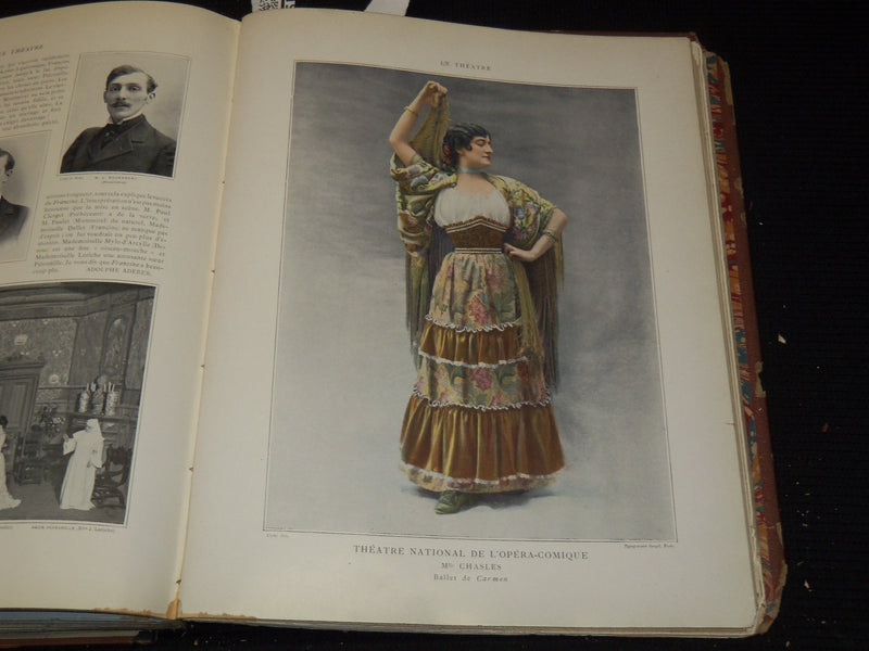 1900 JANUARY-JUNE LE THEATRE MAGAZINE BOUND VOLUME - 12 ISSUES - KD 2657B