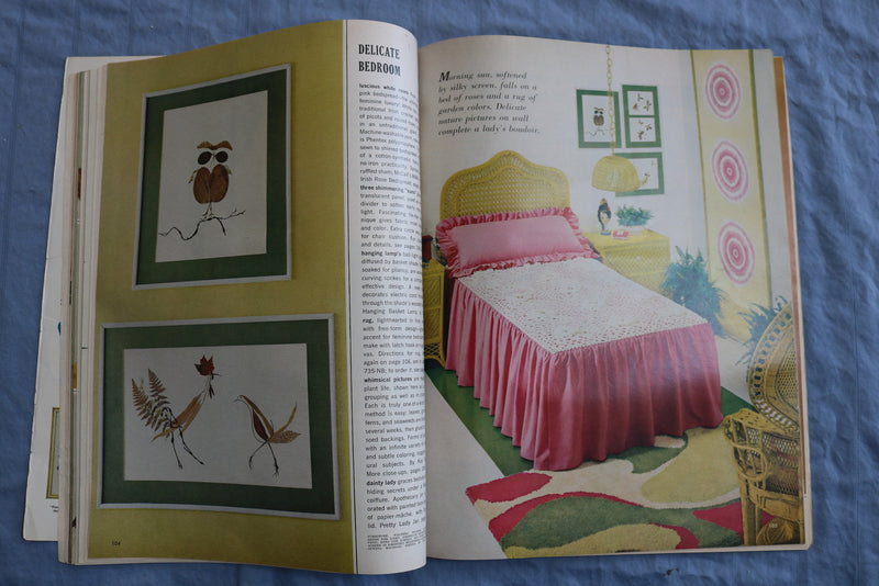 1969 SPRING MCCALL'S NEEDLEWORK & CRAFTS ANNUAL MAGAZINE - 50TH ANNIV.- SP 4786K