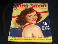 1940 SEPTEMBER SILVER SCREEN MAGAZINE - PAULETTE GODDARD FRONT COVER - E 1806