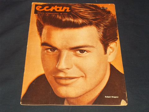 1959 JULY 21 ECRAN SPANISH MAGAZINE - ROBERT WAGNER COVER - E 26043