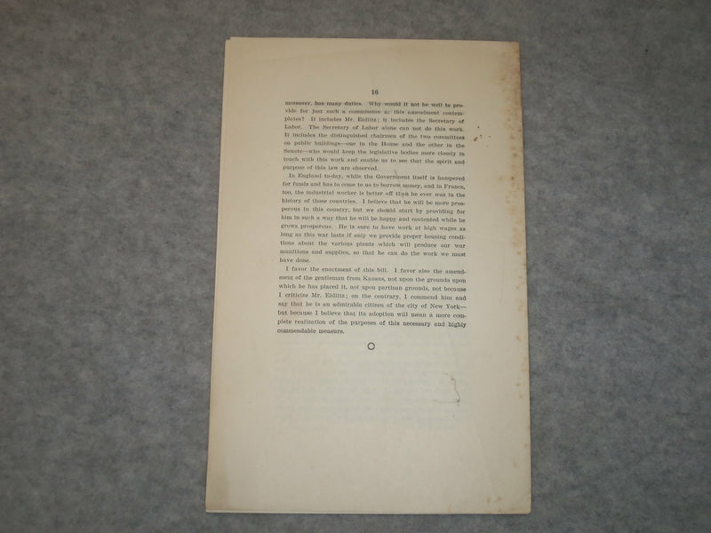 1918 HON. S. WALLACE DEMPSEY OF NEW YORK SPEECHES - J 6319