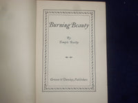 1929 BURNING BEAUTY HARDCOVER BOOK BY TEMPLE BAILEY - KD 9055
