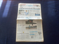 1997 SEP 8 PORTSMOUTH (NH) HERALD NEWSPAPER - POLICE & STUDENTS CLASH - NP 6137