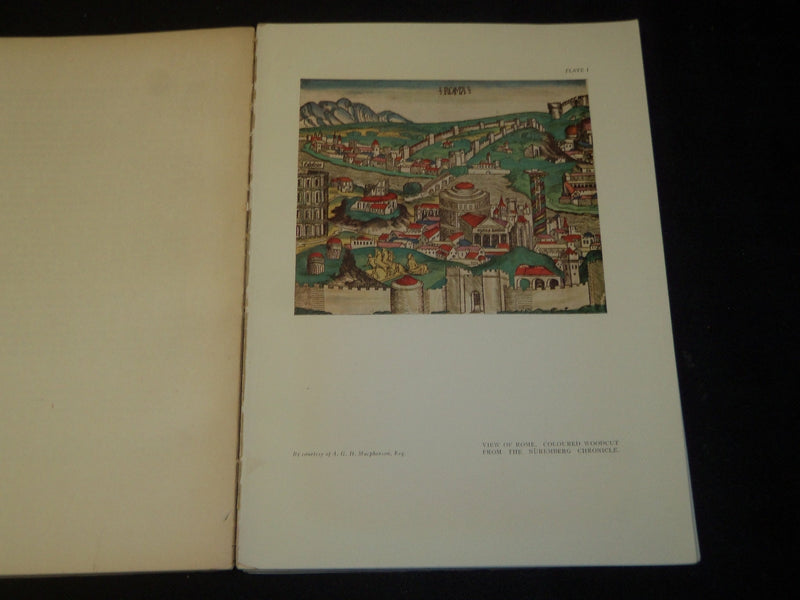 1926 ROME PAST & PRESENT THE STUDIO BOOK - SPRING NUMBER - J 5449
