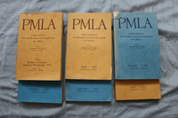 1952-1954 PMLA PUBLICATIONS - LOT OF 6 - O 3891