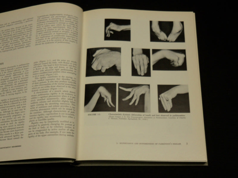 1969 INVOLUNTARY MOVEMENT DISORDERS HARDCOVER BOOK BY IVRING COOPER - R 712O